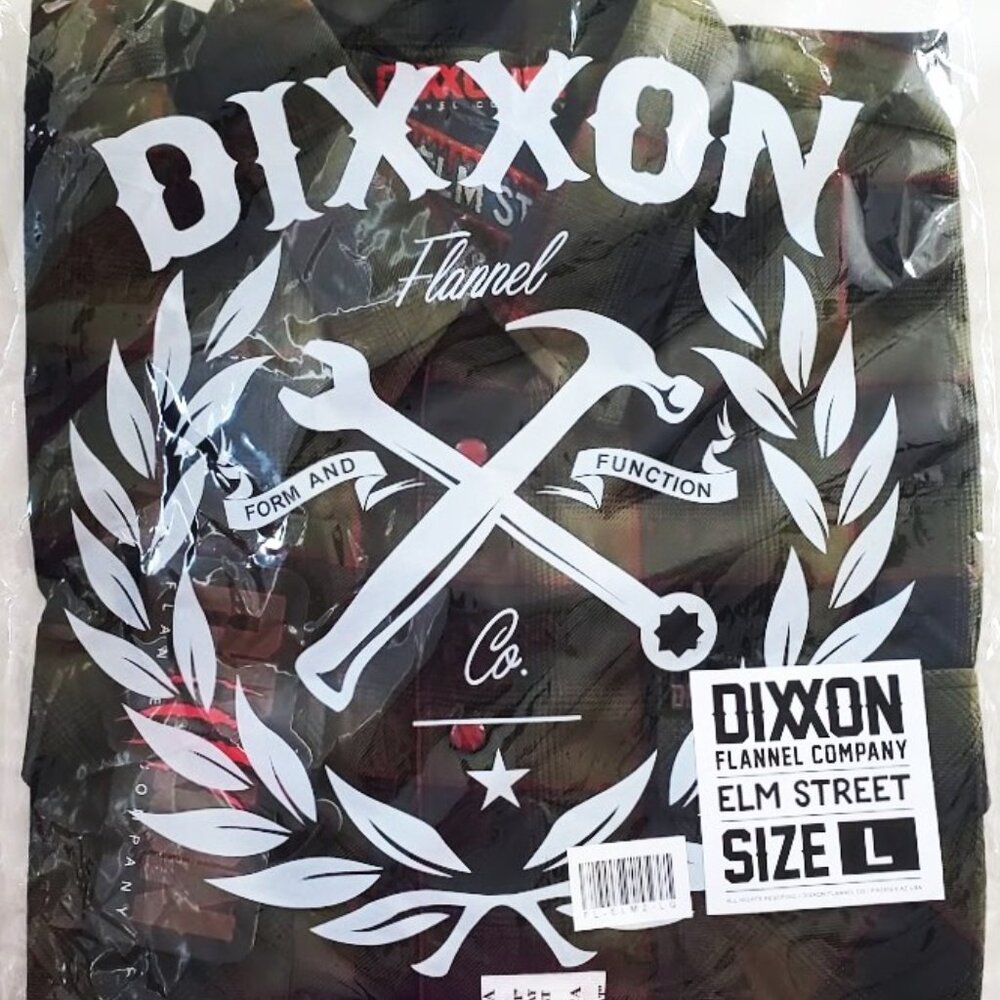 DIXXON Flannel ELM ST 2.0 Flannel Shirt - Freddy Krueger - Horror- Men's L - Picture 10 of 12